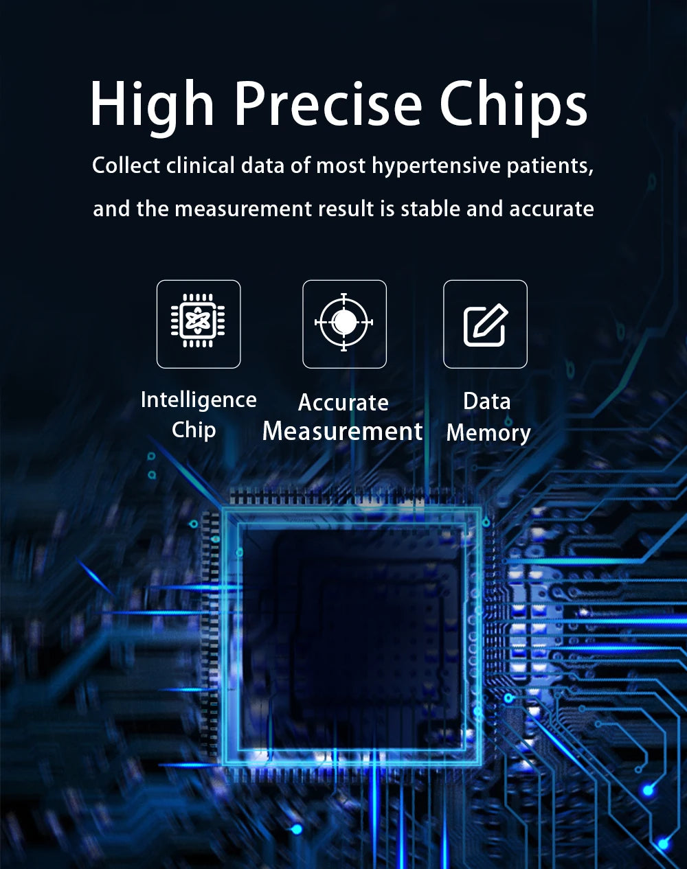 AICARE Digital Upper Arm Blood Pressure Monitor