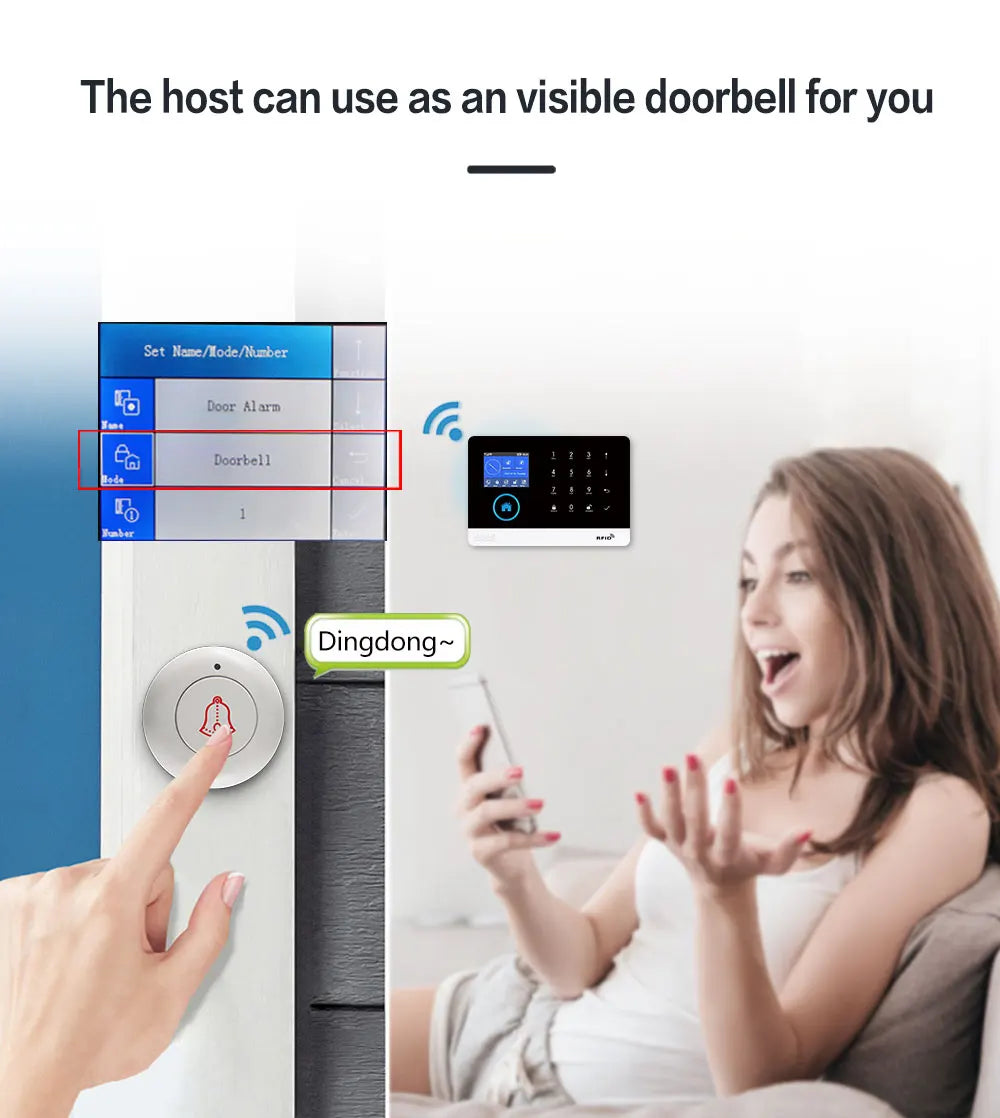 4G WiFi Home Alarm System – Alexa & Tuya Compatible