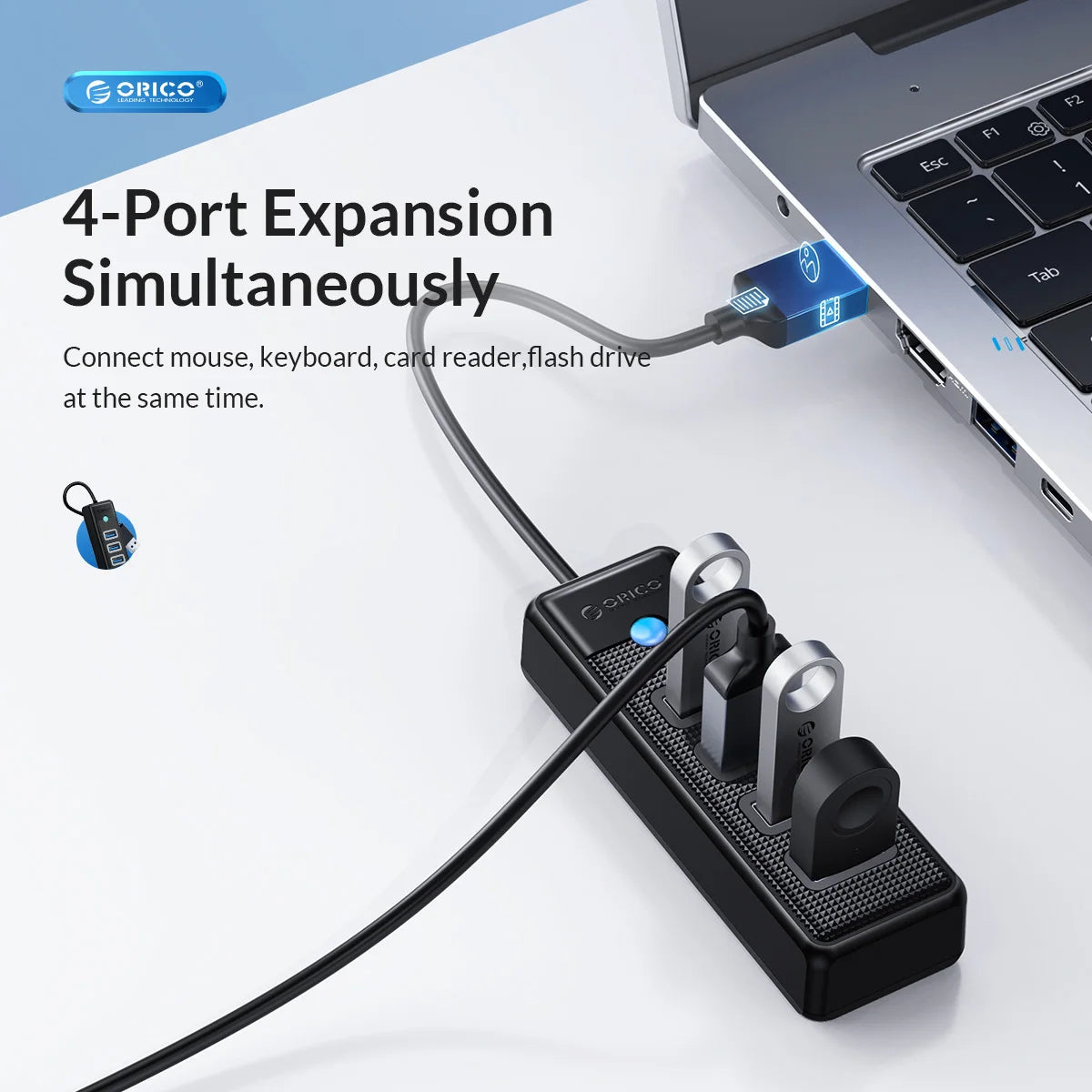 ORICO 5Gbps USB 3.0 Hub