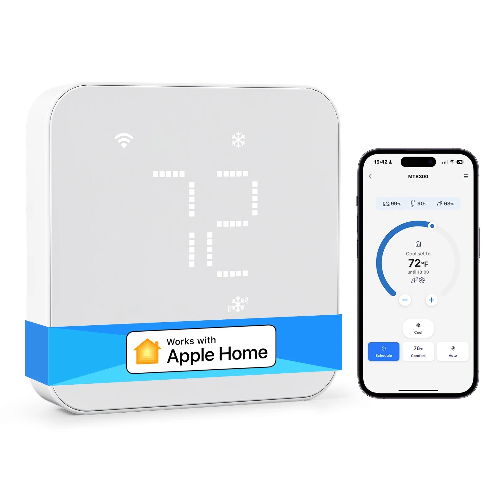 Meross Matter Smart US Wi-Fi Thermostat