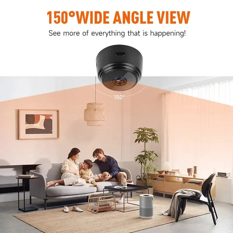 A9 HD WiFi Smart Security Camera – Night Vision & Wireless Monitoring