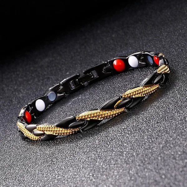 Magnetic Slimming Bracelet – Heart Link Design