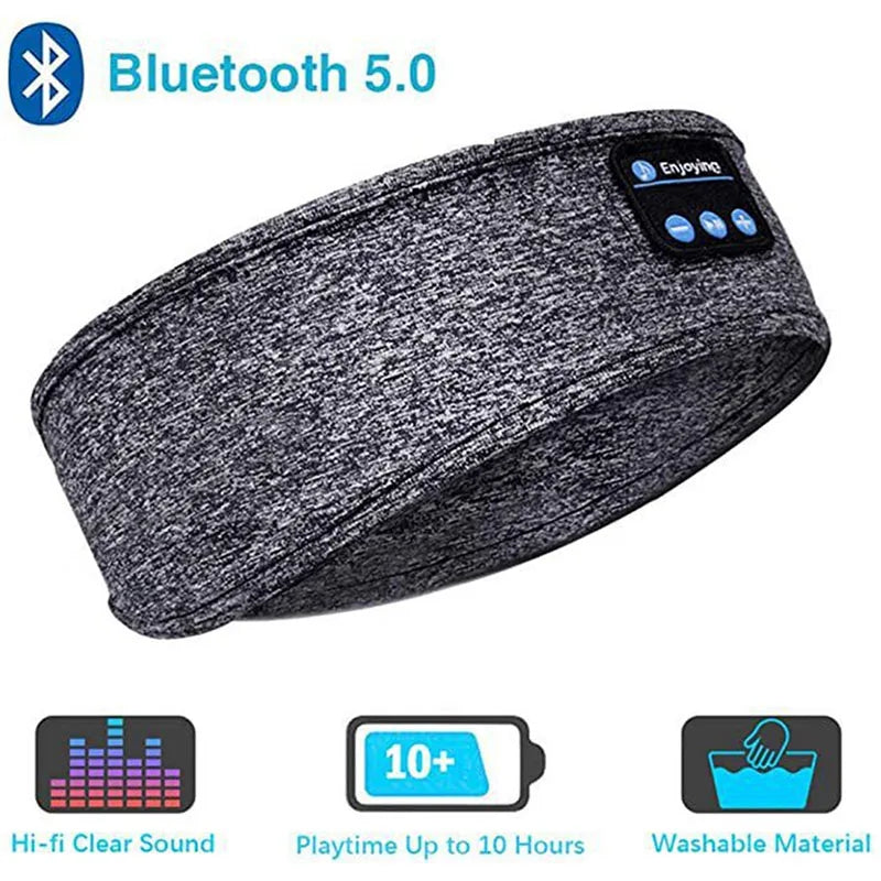 Wireless Bluetooth Sports & Sleep Headband Earphones