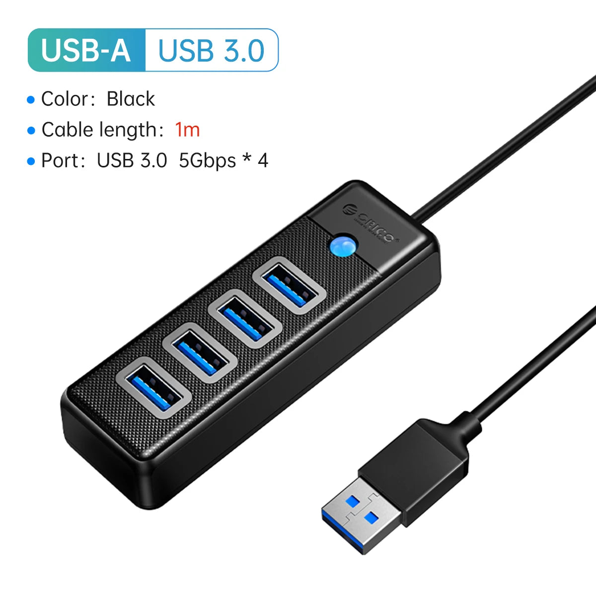 ORICO 5Gbps USB 3.0 Hub