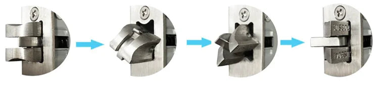 3D Face Recognition Smart Door Lock – Camera, Fingerprint & Keyless Entry