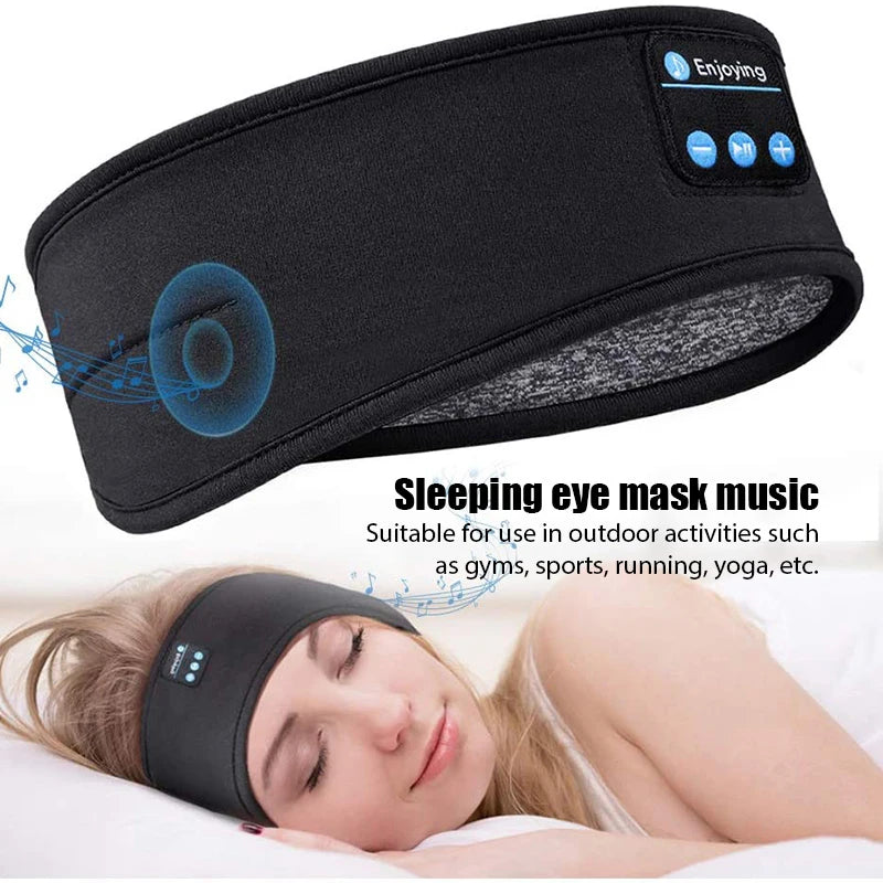 Wireless Bluetooth Sports & Sleep Headband Earphones