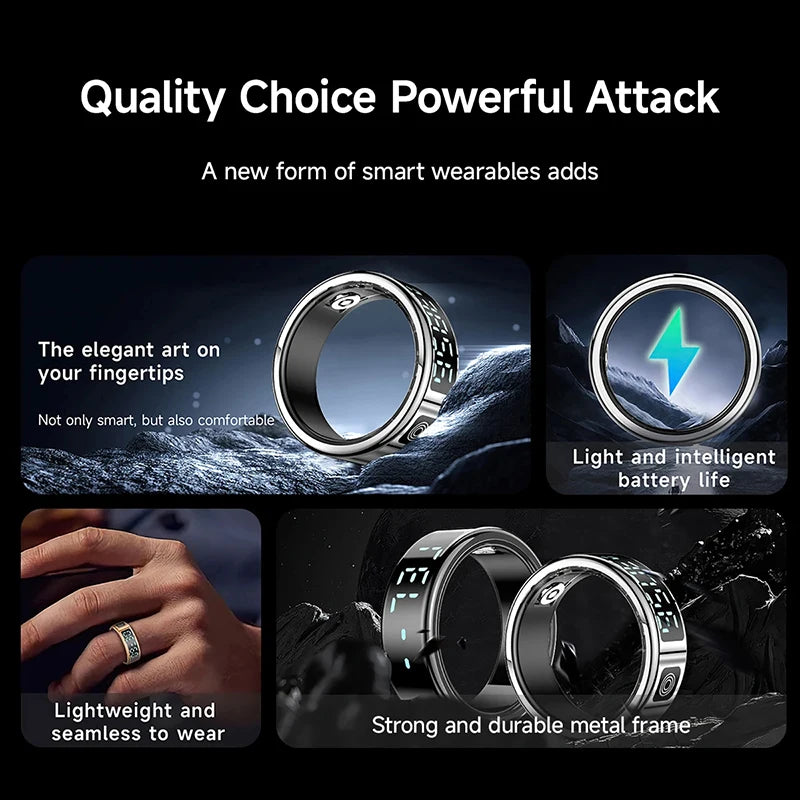 Xiaomi Smart Ring 5ATM Waterproof Health Monitor