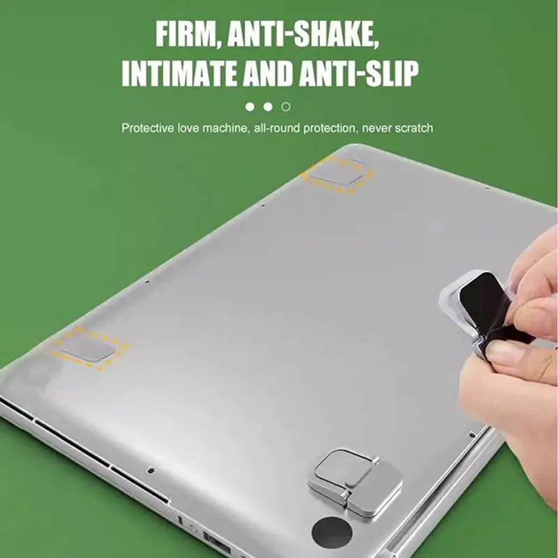 Portable Aluminum Laptop Stand with Keyboard Clearance