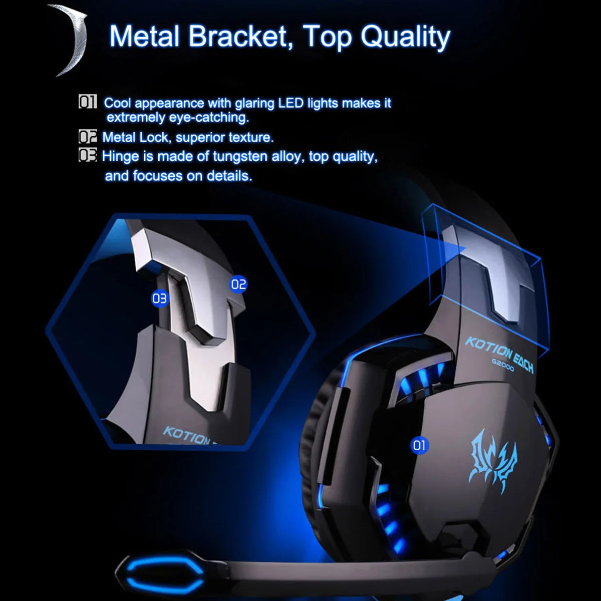 G2000 Gaming Headset with Mic