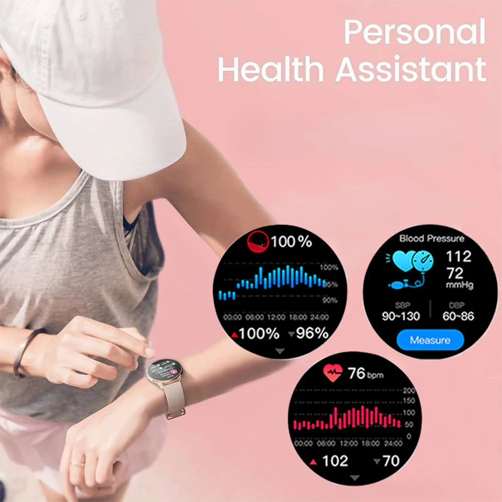 SENBONO Women’s Bluetooth Smartwatch – Fitness Tracker