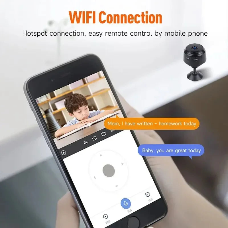 A9 HD WiFi Smart Security Camera – Night Vision & Wireless Monitoring