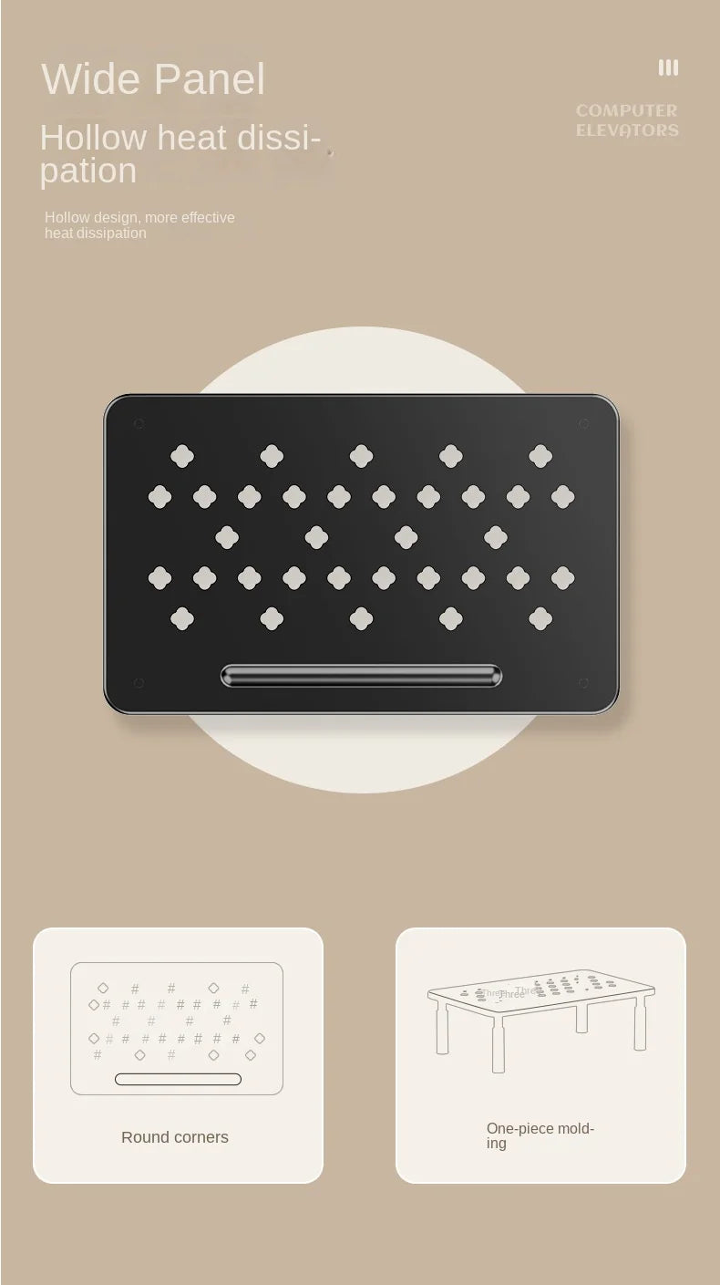 Adjustable Monitor Stand with Storage