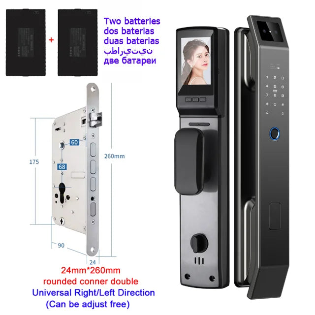 3D Face Recognition Digital Door Lock with Camera