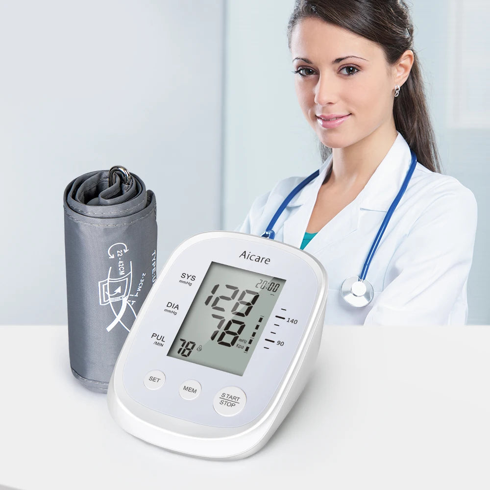 AICARE Digital Upper Arm Blood Pressure Monitor