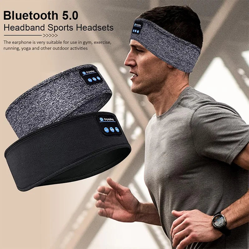 Wireless Bluetooth Sports & Sleep Headband Earphones