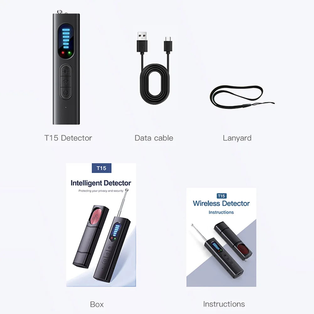 T15 Hidden Camera & GPS Spy Detector