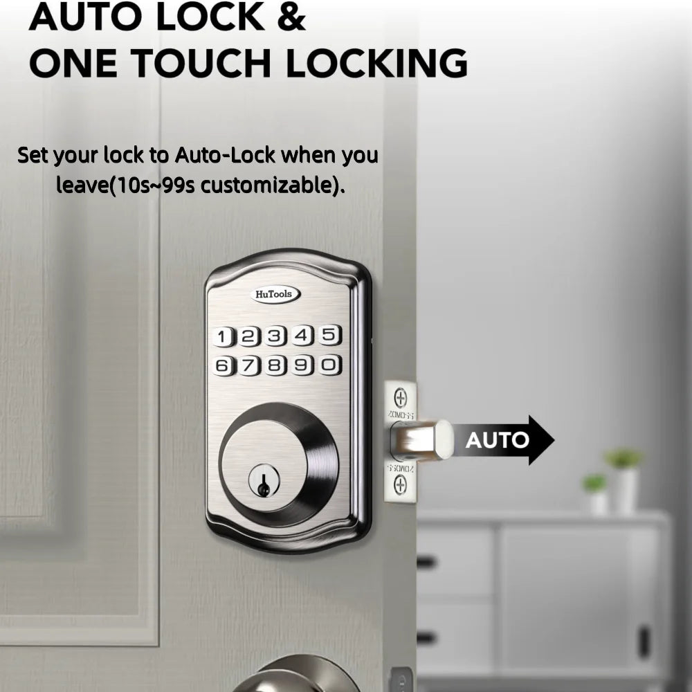 Hutools Keyless Keypad Smart Door Lock