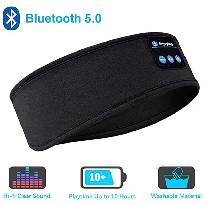 Wireless Bluetooth Sports & Sleep Headband Earphones