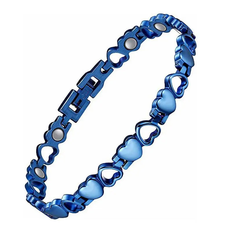 Magnetic Slimming Bracelet – Heart Link Design