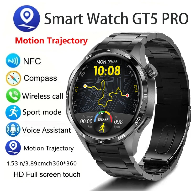 GT5 PRO Smartwatch 2024 for Men