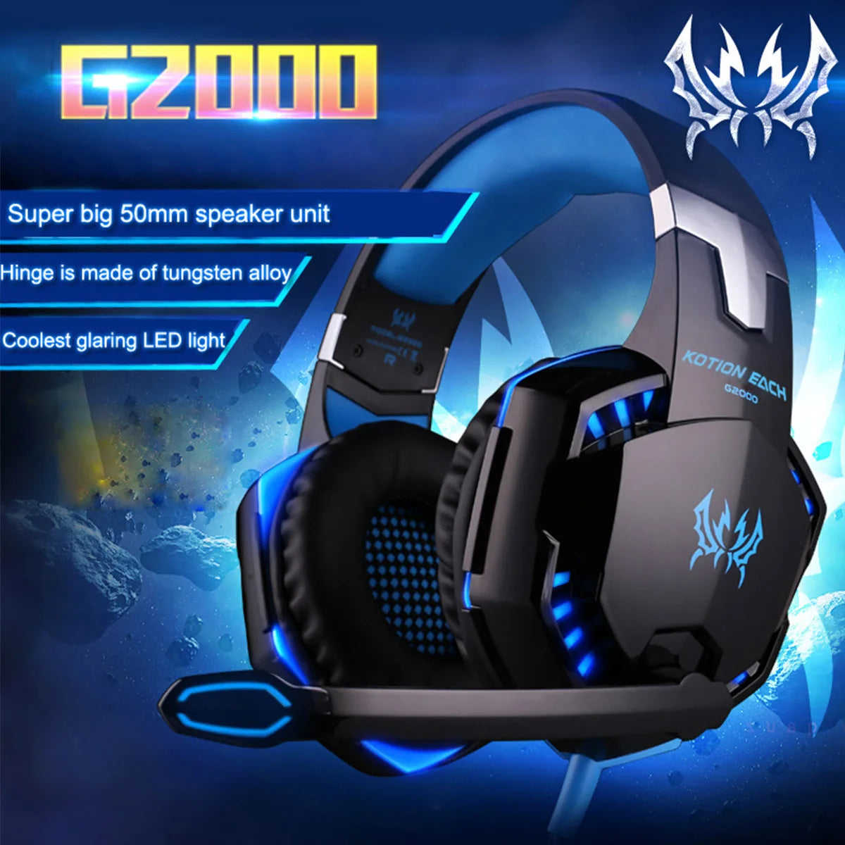 G2000 Gaming Headset with Mic