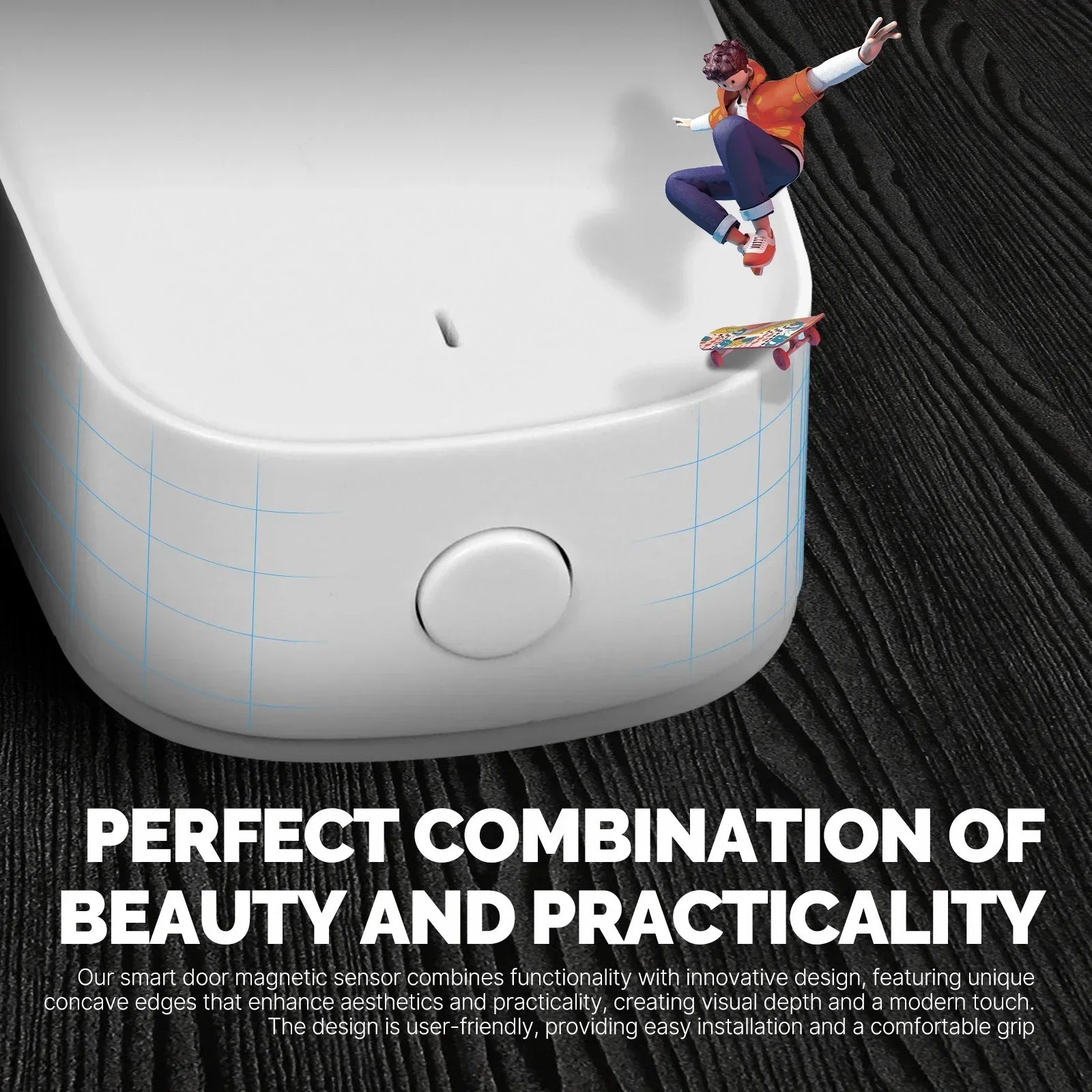 MOES Tuya ZigBee Smart Window Door Sensor