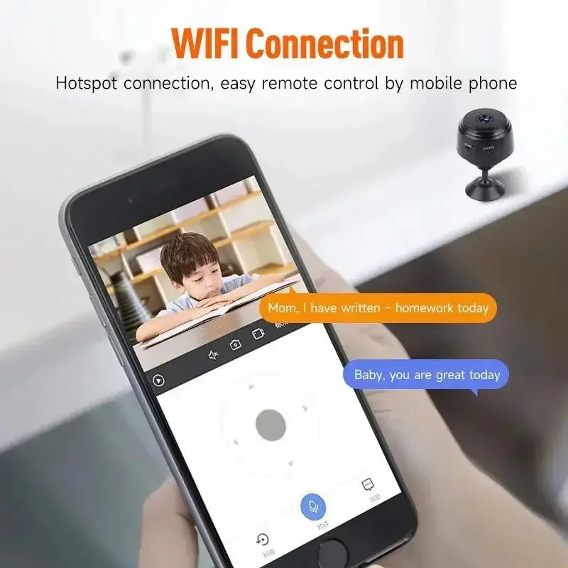 A9 HD WiFi Smart Security Camera – Night Vision & Wireless Monitoring