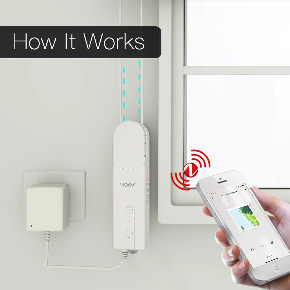 ZigBee Smart Roller Blind Motor – Tuya & Voice Control