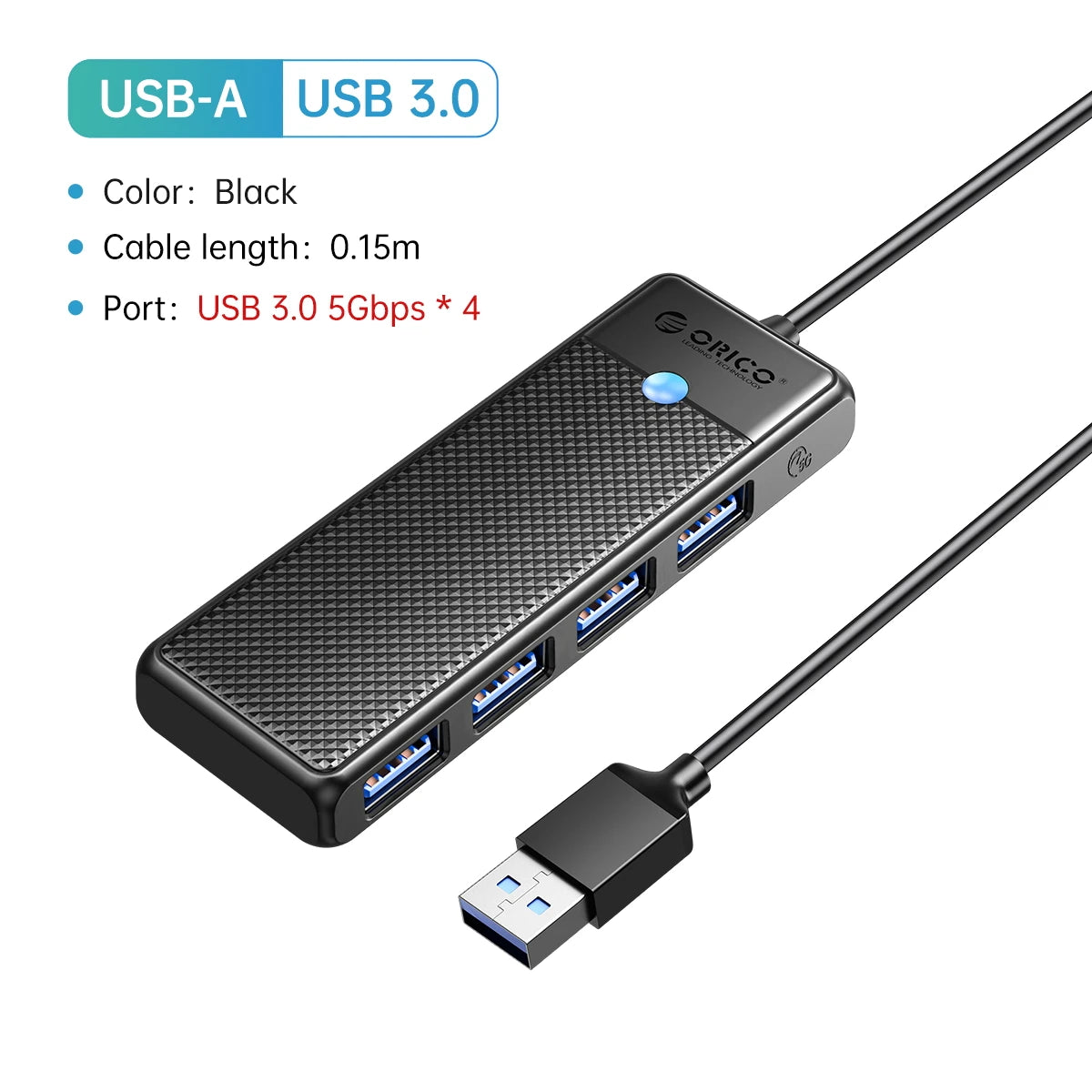ORICO Type-C USB 3.0 Hub (4-Port)