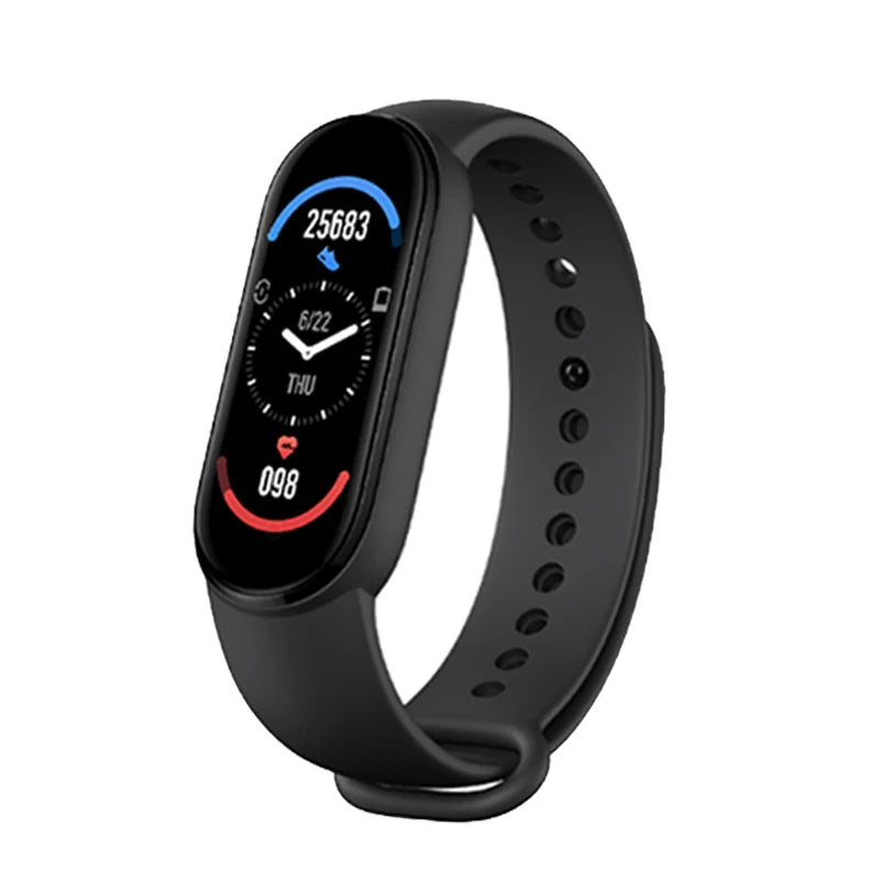 M6 Fitness Smartwatch with Heart & BP Monitor