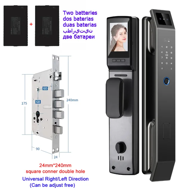 3D Face Recognition Digital Door Lock with Camera