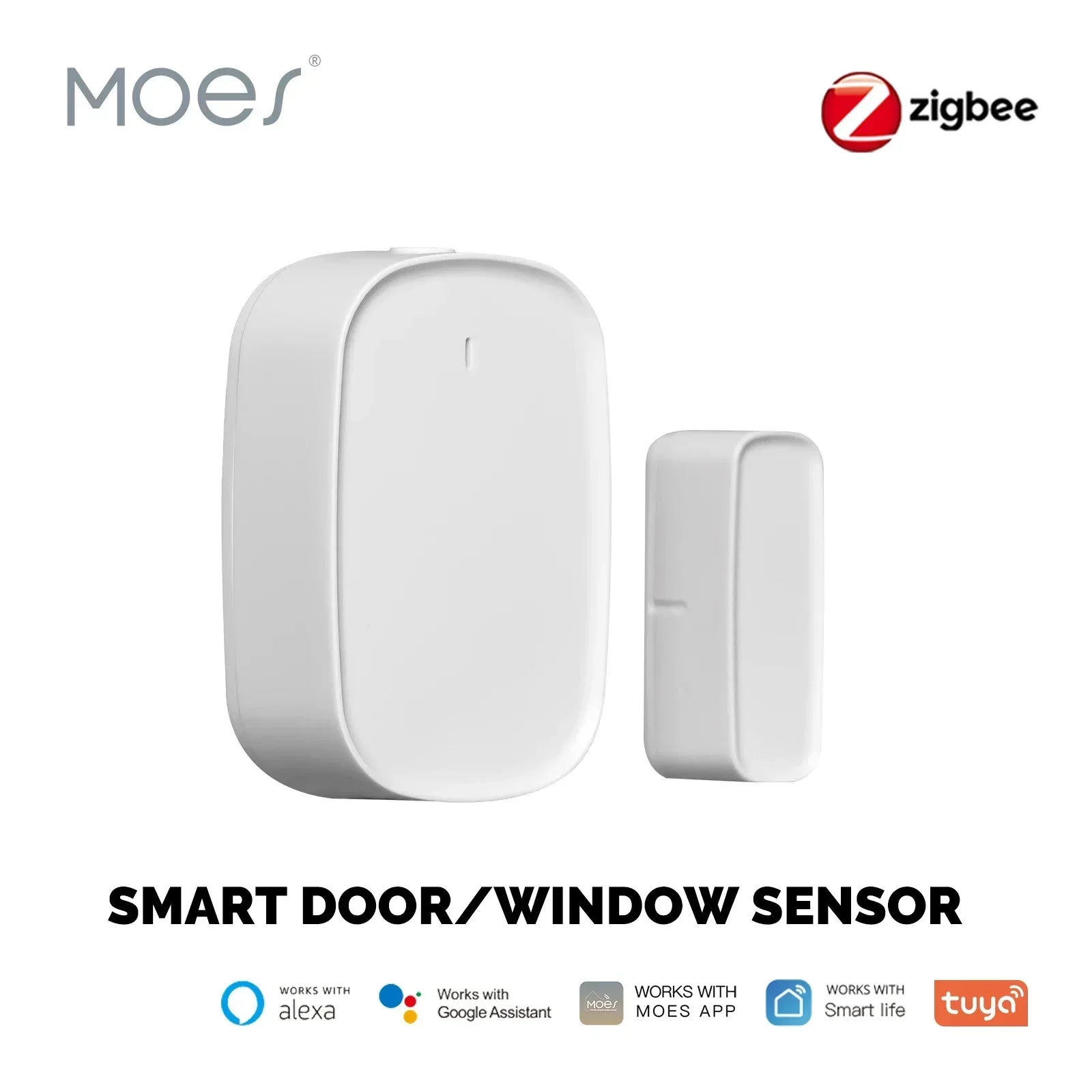 MOES Tuya ZigBee Smart Window Door Sensor