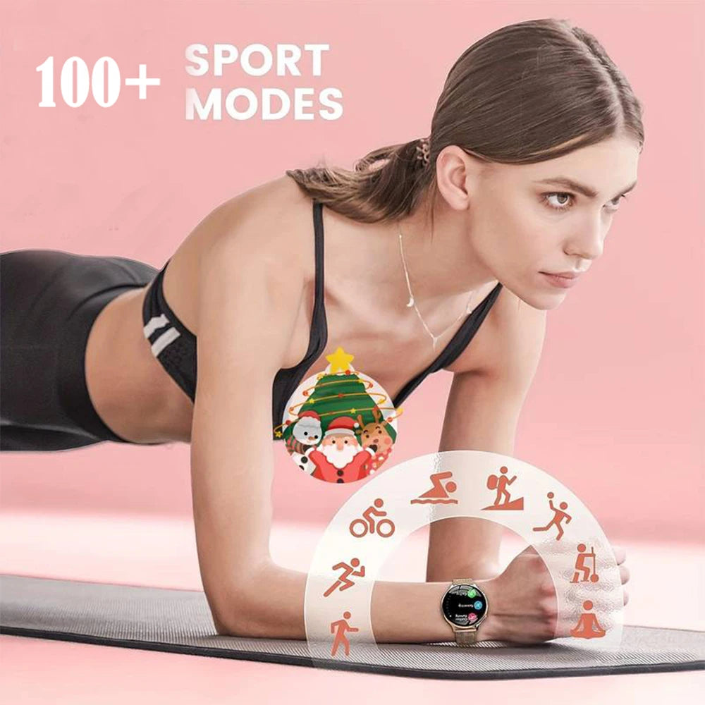 SENBONO Women’s Bluetooth Smartwatch – Fitness Tracker