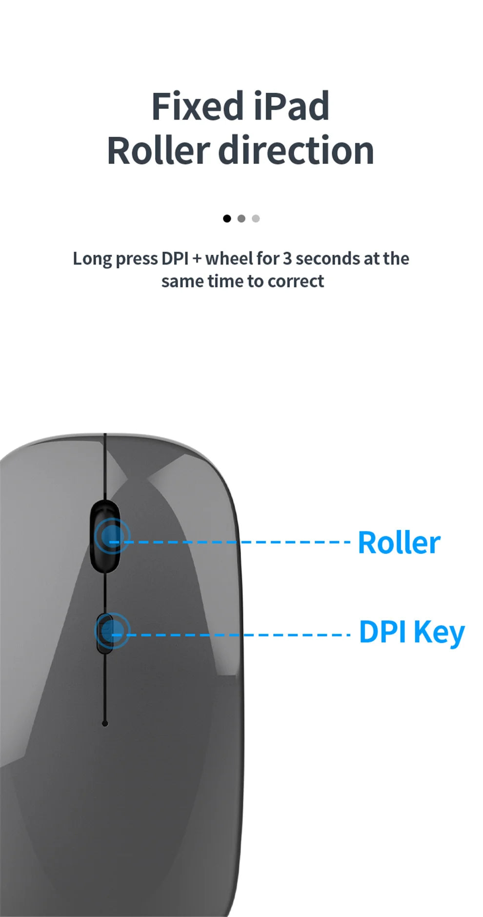 Gray Bluetooth 5.0 & 2.4G Wireless Keyboard & Mouse Combo – Rechargeable, Full-Size