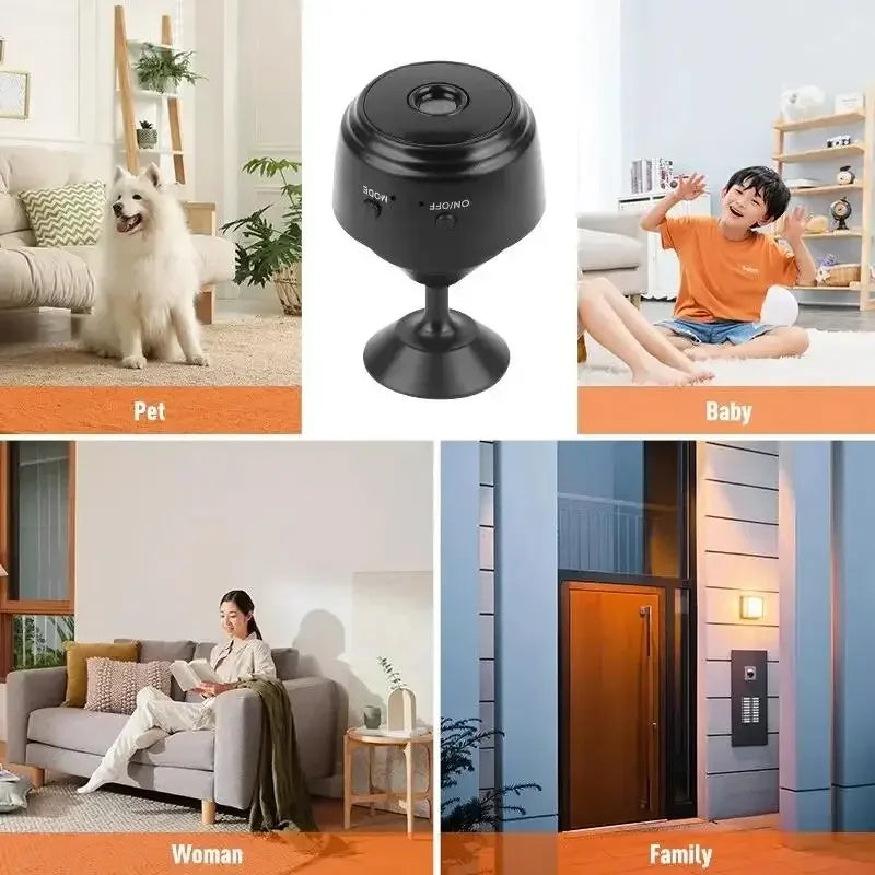 A9 HD WiFi Smart Security Camera – Night Vision & Wireless Monitoring