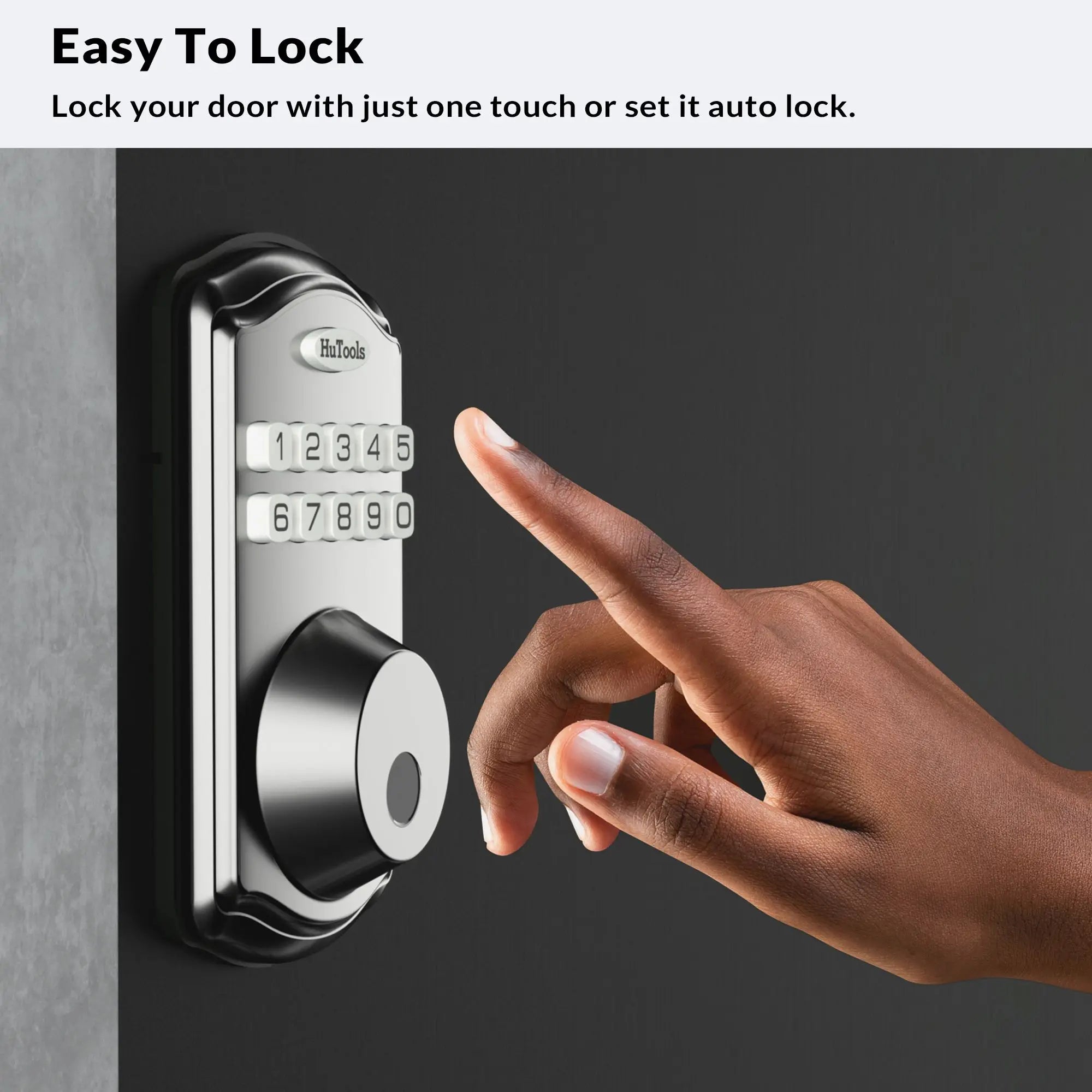 Smart Fingerprint Keypad Door Lock Deadbolt