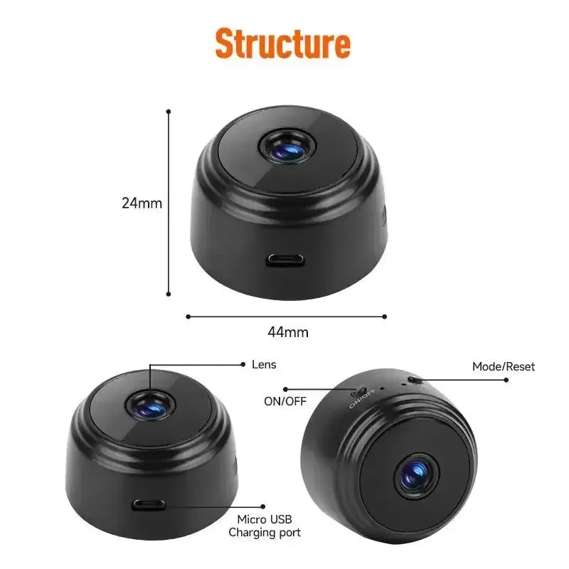 A9 HD WiFi Smart Security Camera – Night Vision & Wireless Monitoring