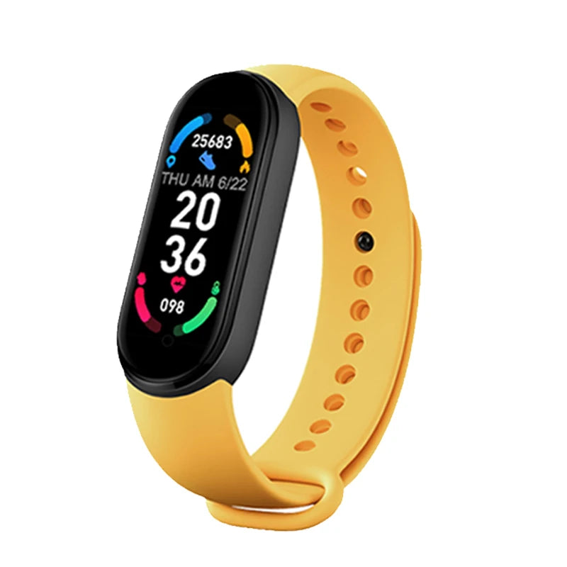 M6 Fitness Smartwatch with Heart & BP Monitor
