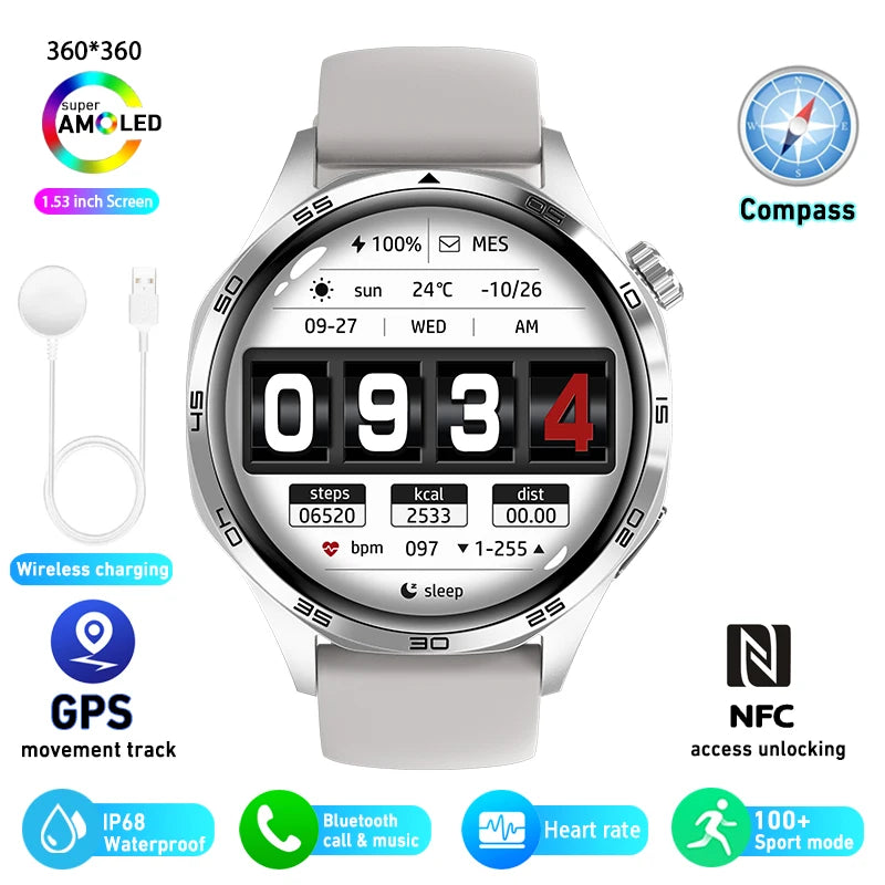 HUAWEI GT5 Pro 2024 GPS NFC Smartwatch