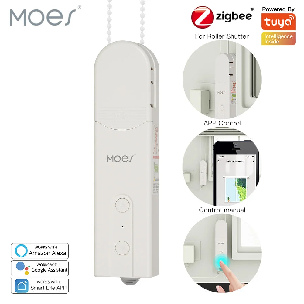 ZigBee Smart Roller Blind Motor – Tuya & Voice Control
